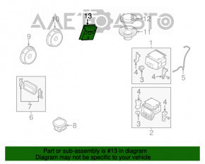 Amplificator audio Hyundai Sonata 11-15