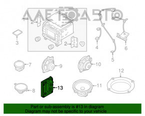 Amplificator Hyundai Sonata 18-19