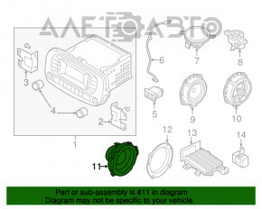 Subwoofer Kia Soul 14-19