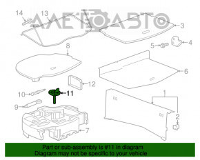 Fixare instrument Chevrolet Bolt 17-