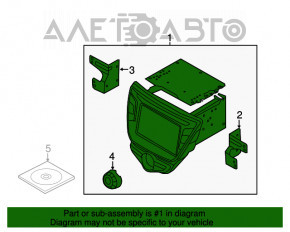 Monitor, display, navigație Hyundai Elantra UD 11-16