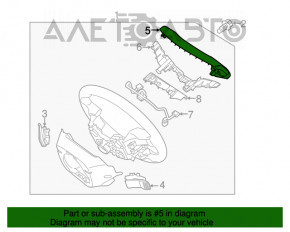 Butoanele de control de pe volanul Hyundai Sonata 18-19