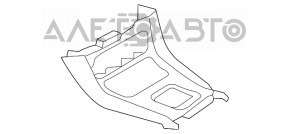 Capacul consolei centrale Infiniti QX30 17- negru lucios