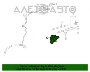 Matura trapezoidală cu motor spate Chevrolet Trax 15-22