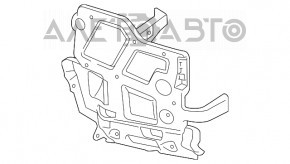 Suport bara spate dreapta Porsche Panamera 14-16