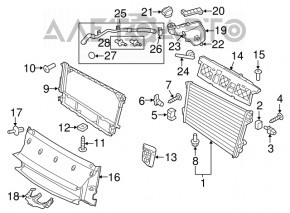 Vas de expansiune racire Porsche Panamera 10-16 nou original OEM