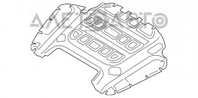 Izolarea capotei Porsche Panamera 10-16