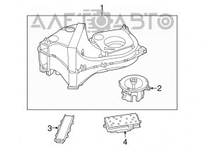 Motorul ventilatorului de încălzire Porsche Panamera 10-16, nou, neoriginal, NISSENS