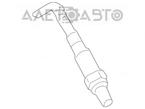 Sonda lambda stânga primul Porsche Panamera 10-16 3.6, 4.8