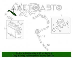 Sonda lambda dreapta a doua pentru Porsche Panamera 10-16 3.6, 4.8