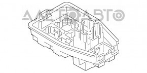 Блок реле Porsche Panamera 10-16