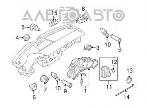 Panoul de instrumente Porsche Panamera 14-16 4.8 GTS