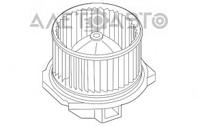 Motor ventilator încălzire Hyundai Tucson 16-20 nou original OEM