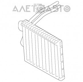 Radiatorul încălzitorului pentru Kia Forte 4d 14-18.