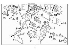 Испаритель Hyundai Veloster 12-17 OEM