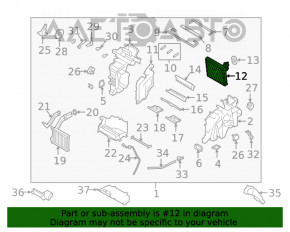 Evaporator Hyundai Santa FE 19-20