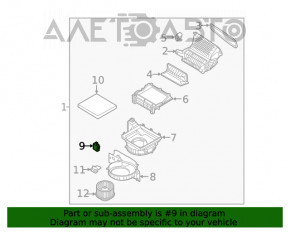 Control Unit ECU SG Ionizer Module Kia Niro 17-19 HEV, PHEV