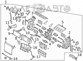 Radiatorul complet pentru Hyundai Sonata 20- auto