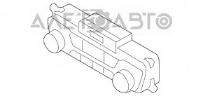 Controlul climatizării pentru Kia Optima 11-13, manual, buton pe crom.