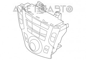 Controlul climatizării Hyundai Santa FE Sport 17-18 este manual