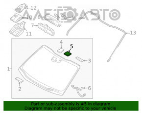 Senzor de dezaburire Kia Sorento 16-20