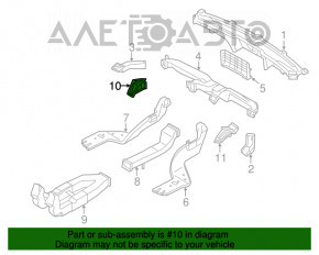 Conductă de aer stânga pentru torpedo Hyundai Sonata 11-15