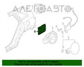 Grila de ventilatie dreapta Kia Niro 17-22 noua OEM originala