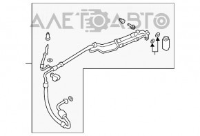 Bobina de aer condiționat a încălzitorului-condensator Hyundai Santa FE 19-20 2.4