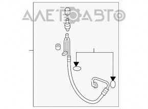 Bobina de condensare a compresorului de aer condiționat Hyundai Sonata 11-15 2.0