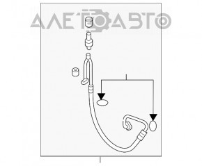 Bobina de aer condiționat condensator-compresor Kia Optima 11-15 2.4 nou OEM original