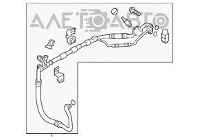 Bobina de aer condiționat Kia Soul 14-19 1.6