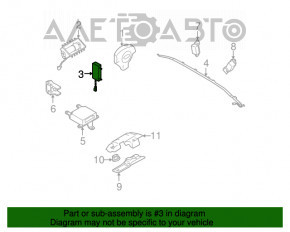 Подушка безопасности airbag сидения правого Subaru b9 Tribeca