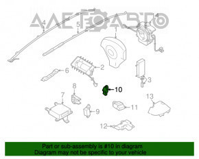 Senzor airbag spate stânga Subaru Outback 10-14