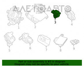 Senzor airbag frontal stânga Infiniti JX35 QX60 13-