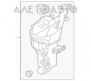 Rezervor spalator Kia Forte 4d 14-16 nou original OEM