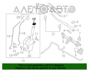 Крышка бачка омывателя Hyundai Santa FE Sport 13-18