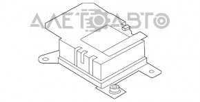 Modulul computerizat SRS airbag pentru airbag-urile de siguranță Nissan Rogue 21-22 construite în SUA.