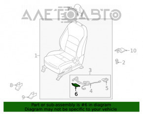 Occupant Sensor Infiniti QX50 19-