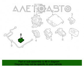 Occupant Sensor Nissan Pathfinder 13-20