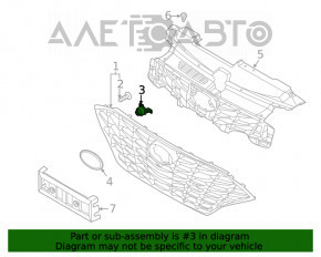 Camera frontală Hyundai Sonata 20-