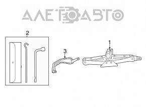 Set de instrumente Nissan Rogue 17-20 tip1