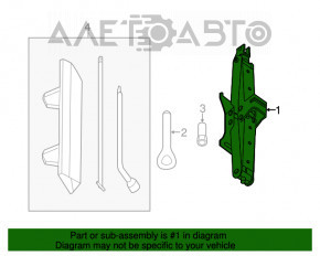 Cric Nissan Pathfinder 13-20 tip 2