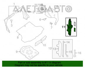 Домкрат Nissan Sentra 13-19