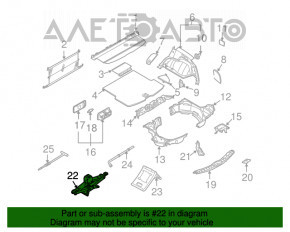 Домкрат Infiniti FX35 FX45 03-08