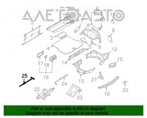 Manerul cricului Infiniti FX35 FX45 03-08