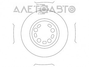 Roata de rezervă de tip roată de rezervă Mazda CX-9 16- R17 155/90