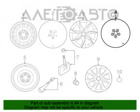 Диск колесный R18 Mazda3 MPS 09-13 бордюка