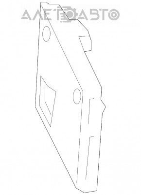 Modulul de control al caroseriei BCM Porsche Panamera 14-16 înainte