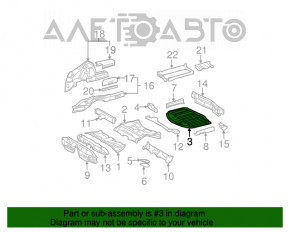 Cutia portbagajului de la Mercedes W221 are fisuri și crăpături din plastic.