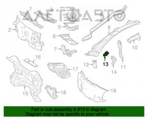 Senzor de calitate a aerului Mercedes CLA 14-19 nou OEM original